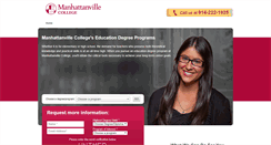 Desktop Screenshot of college.mville.edu