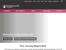 Tablet Screenshot of mville.edu